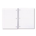 Notebooks & Pads | Universal UNV66620 10.5 in. x 8 in. 1-Subject Wide/Legal Rule Wirebound Notebook - Black Cover image number 2