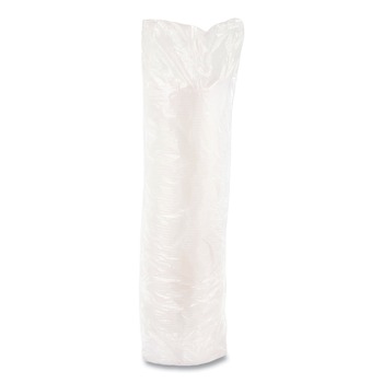 Dart 16FTLS Lift n' Lock Straw Slot 12 - 24 oz. Foam Cup Lids - Translucent (1000/Carton)