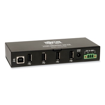 Tripp Lite U223-004-IND 4 Ports USB 2.0 Mini Hub - Black