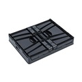 Boxes & Bins | Universal UNV40010 17.25 in. x 14.25 in. x 10.5 in. Letter/Legal Files Collapsible Crate - Black/Gray (2/Pack) image number 1