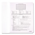 Notebooks & Pads | Mead 72936 9.75-in x 7.5-in 100 Sheets 3-Subject Square Deal Composition Book - Wide/Legal Rule, Black Cover (12/Pack) image number 4