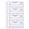 Retail Store Supplies | Rediform RED1L176 400 Forms Total 7 in. x 2.75 in. 5 Lines Two-Part Carbonless Purchase Order Book image number 0