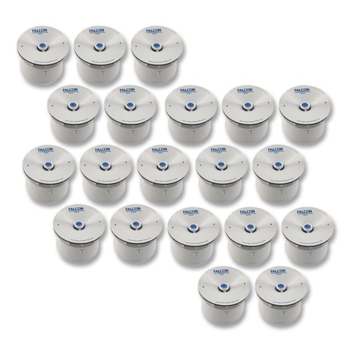 Odor Control | Bobrick FWFC-20 Falcon Waterless Urinal Cartridge - White (20/Carton) image number 0