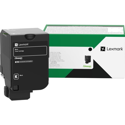 Back to School Sale | Lexmark 71C10K0 71C10K0 5,000 Page-Yield Return Program Toner Cartridge - Black image number 0