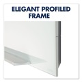 White Boards | Quartet G7442E Element Aluminum Frame 74 in. x 42 in. Glass Dry-Erase Board - White/Silver image number 6