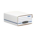 Just Launched | Bankers Box 48110 LIBERTY BINDER-PAK 9.13 in. x 11.38 in. x 4.38 in. Letter Files - White/Blue image number 3