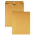 Envelopes & Mailers | Quality Park QUA37805 11.5 in. x 14.5 in. 32 lbs. Bond Weight #14 1/2 Square Flap Clasp/Gummed Closure Clasp Envelope - Brown Kraft (100/Box) image number 0