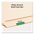 Back to School Sale | Smead 67074 1 in. x 1.25 in. D Color-Coded End Tab Filing Labels - White (1-Roll) image number 4