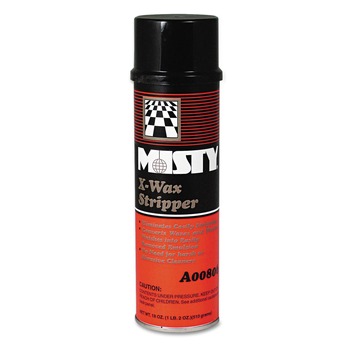Misty 1033962 18 oz. Aerosol Spray X-Wax Floor Stripper (12/Carton)