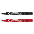 Permanent Markers | Avery 98187 Broad Chisel Tip Regular Desk-Style MARKS A LOT Permanent Marker Value Pack - Assorted Colors (24/Pack) image number 0