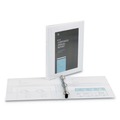 Clearance Center | Avery 79767 3 One Touch Slant Rings 0.5 in. Capacity 11 in. x 8.5 in. Heavy-Duty View Binder with DuraHinge - White image number 7