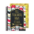 Notebooks & Pads | Carson-Dellosa 105001 11 in. x 8.5 in. 2-Page Spread (7 Subjects) Weekly/Monthly Teacher Planner - Multicolor Cover image number 0