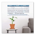 Bulletin Boards | House of Doolittle 3648 14-Month: Dec 2025 to Jan 2027 23.5 in. x 12 in. Horizontal Orientation Recycled Three-Month Format Wall Calendar - White Sheets image number 3