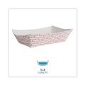 Just Launched | Boardwalk BWK30LAG500 5 lbs. Capacity Paper Food Baskets - Red/White (500/Carton) image number 6