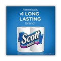 Toilet Paper | Scott 10060 1-Ply 4.1 in. x 3.7 in. Septic Safe Toilet Paper - White (48/Carton) image number 10