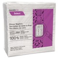 Paper Towels and Napkins | Cascades PRO N050 15.5 x 16 1-Ply Select Dinner Napkins - White (12/Carton) image number 3