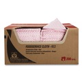 Food Service | WypAll 51639 12.5 in. x 23.5 in. Foodservice Cloths - Red (200/Carton) image number 0