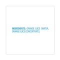 Snacks | Green Rabbit 00725 4 oz Cup 100 Percent Juice - Orange (48/Box) image number 3