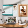 Bulletin Boards | Blueline C194116 12-Month (Jan to Dec): 2026 22 in. x 17 in. Puppies Photography Pets Collection Monthly Desk Pad - Black Binding/Clear Corners image number 7
