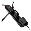 Surge Protectors | Tripp Lite TLP712B 7 AC Outlets 12 ft. Cord 1080 J Protect It! Surge Protector - Black image number 6