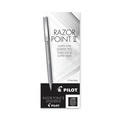 Pens | Pilot 11009 Razor Point II Super-Fine 0.2 mm Porous Point Pen - Black Ink/Black Barrel (1-Dozen) image number 1