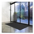 Floor Mats | Apache Mills 60461190140000600 48 in. x 72 in. Ecomat Crosshatch Entry Mat - Charcoal image number 3