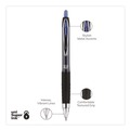 Pens | uni-ball 1790896 Signo 207 Retractable Bold 1 mm Gel Pen - Blue (1-Dozen) image number 2