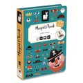 Office & Office Supplies | Janod J02716 Ages 3 to 8 Boy's Crazy Faces Magneti'books image number 0