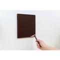 Bulletin Boards | Boogie Board VT0360001 VersaTiles 8.25 in. x 8.25 in. Plastic Frame Memo Board - Black Surface/Red Frame image number 2