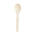 Cutlery | Dixie SSSOUP11B SmartStock Series-O Mediumweight Soup Spoon Plastic Cutlery Refill - Beige (960/Carton) image number 2