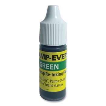Trodat IG64 7 mL Bottle Refill Ink for Clik and Universal Stamps - Green