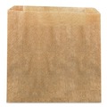 Food Wraps | HOSPECO HS-6141 10-1/2 in. x 9.38 in. Waxed Kraft Liners - Brown (250/Carton) image number 1