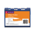 File Folders | Smead 70902 1/6-Cut Tabs 12 Sections Letter Size Cord/Hook Closure Step Index Organizer - Navy image number 1