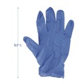 Disposable Gloves | Boardwalk 380XLCTA 4 mil Disposable General-Purpose Nitrile Gloves - Extra Large, Blue (1000/Carton) image number 9