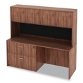 Office Filing Cabinets & Shelves | Alera ALEVA513622WA Valencia Series 34 in. x 22-3/4 in. x 29-1/2 in. Two-Drawer Lateral File - Modern Walnut image number 4