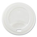 Cups and Lids | Karat C-KDL508W-PP 8 oz. Hot Cup Plastic Sipper Lids - White (1000/Carton) image number 0