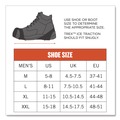 Safety & First Aid | Ergodyne 16754 Trex 6300 One Piece Slip-on Ice Cleats - Large Black (1-Pair) image number 6