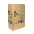 Food Trays, Containers, and Lids | Pactiv Corp. YHLW07030000 SmartLock 7.5 in. x 8 in. x 2.63 in. Foam Hinged Lid 3-Compartment Container - White (150/Carton) image number 3