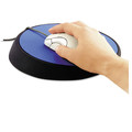 Mouse Pads & Wrist Support | Allsop 26226 9 in. Diameter Wrist Aid Ergonomic Circular Mouse Pad - Cobalt image number 2