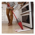 Mops | O-Cedar 173579CT ProMist MAX Microfiber Refill Custom Size for ProMist Mop System - Red/White/Gray (4/Carton) image number 3