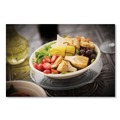 Bowls and Plates | Pactiv Corp. YMC508BWL32P 32 oz EarthChoice Fiber-Blend Bagasse Dinnerware Bowl - Natural (400/Carton) image number 1