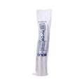 Cups and Lids | SOLO DL620 2.5 oz to 9 oz Plastic Dome-Top Cold Cup Lids - Clear (2500/Carton) image number 2