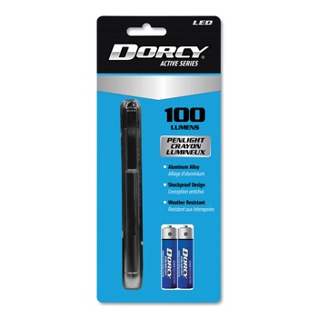 PRODUCTS | DORCY 411218 100 Lumen LED Penlight with 2 AAA Batteries - Silver