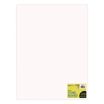 Royal Brites 26984 15 in. x 20 in. 3/16 in. Thick Foam Board - White (10/Pack)