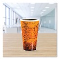 Just Launched | Dart 20U16ESC 20 oz. Fusion Escape Foam Hot/Cold Cups - Brown/Black (500/Carton) image number 5