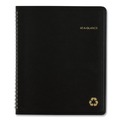 Notebooks & Pads | AT-A-GLANCE 70120G05 8.75 in. x 7 in. 12-Month (Jan to Dec): 2025 Recycled Monthly Planner with Perforated Memo Section - Black Cover image number 0