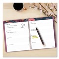 Notebooks & Pads | AT-A-GLANCE 5254-905 11 in. x 8.5 in. 13-Month: Jan 2026 to Jan 2027 Dark Romance Weekly/Monthly Planner - Floral Artwork, Multicolor Cover image number 6