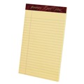 Notebooks & Pads | Ampad 20-004R Gold Fibre 5 in. x 8 in. Medium/College Ruled Writing Pads - Canary Yellow (1-Dozen) image number 1