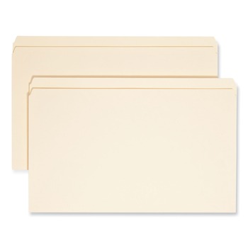 Smead 15300 0.75 in. Expansion Straight Tabs Legal Size File Folders - Manila (100/Box)