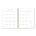 Notebooks & Pads | Blue Sky BLS139479 11 in. x 8.5 in. 12-Month (Jan-Dec 2026) Life Note-It Leah Weekly/Monthly Notes Planner - Gray/Pink/White Cover image number 6